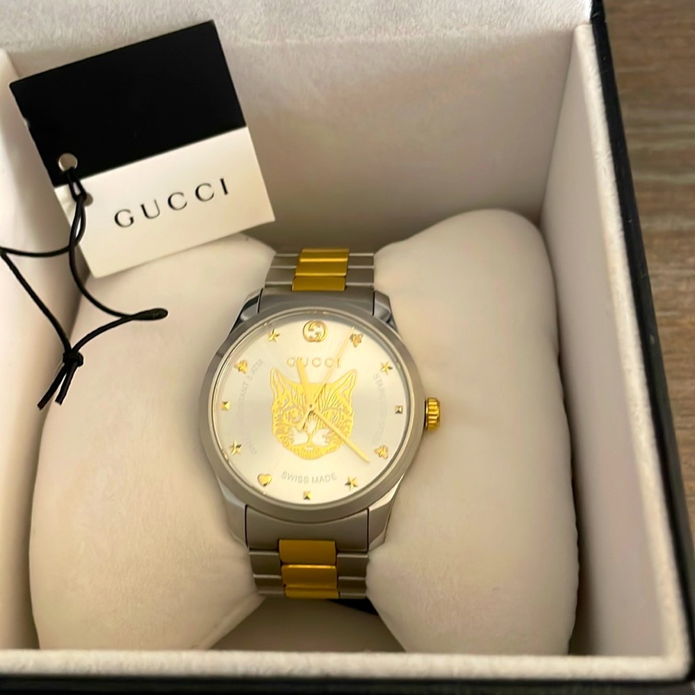 Gucci Timeless Cat Watch